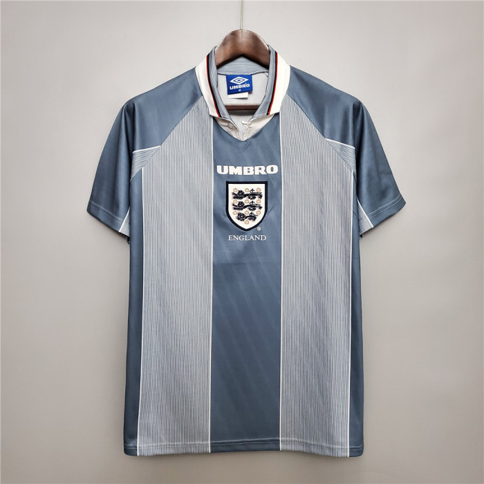 1996 England away retro Football Shirts