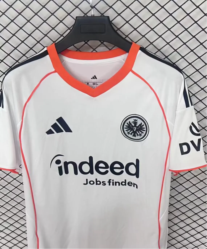 Frankfurt White Soccer Jersey 25 26