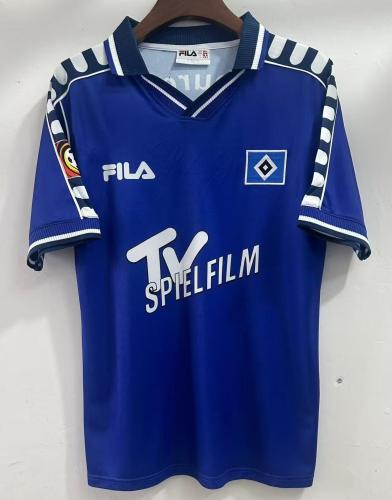 Retro 2000 Hamburger Blue soccer jersey Hamburg