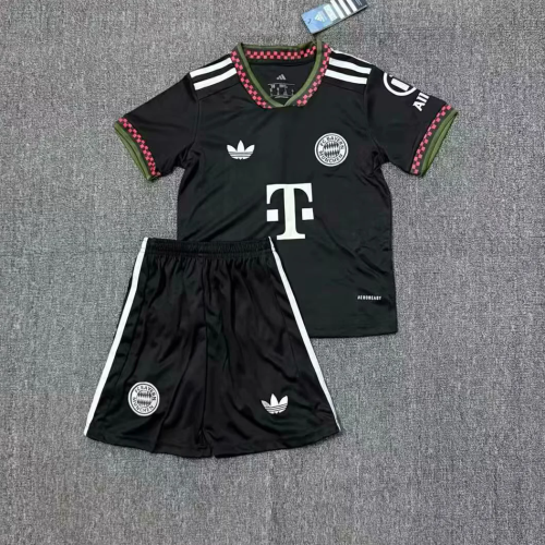 Kids Bayern set 3rd Soccer Uniform 2025 2026