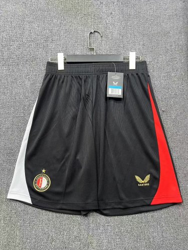 Feyenoord Home Soccer Shorts 25 26