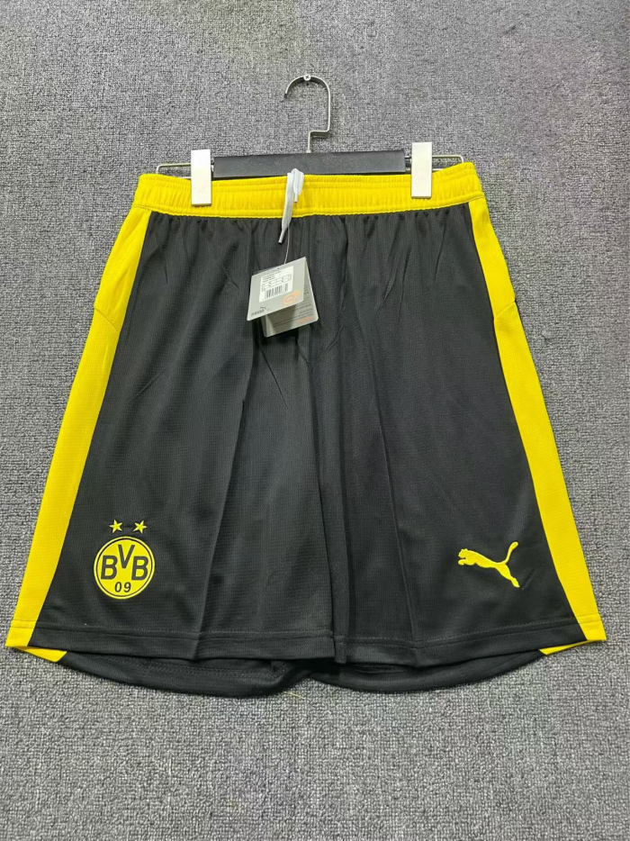 BVB Home Soccer Shorts 25 26 DORTMUND