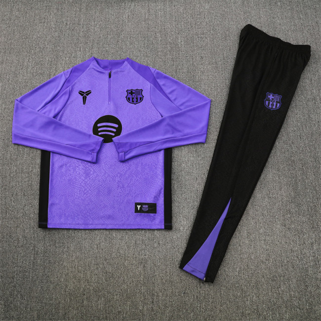 Barcelona 25-26 Training Soccer suit Purple