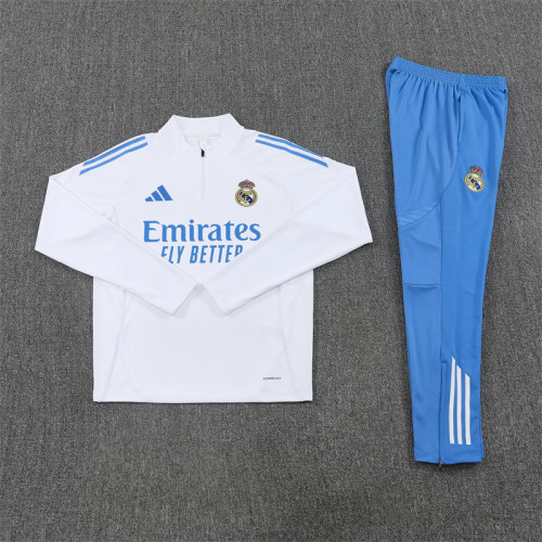 Real Madrid White 25-26 Training Soccer suit