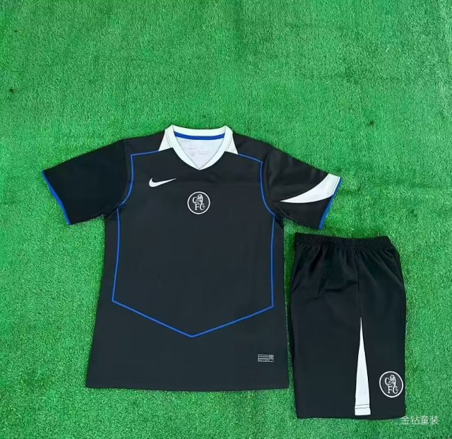 Kids Chelsea 3rd Set 25-26 Black