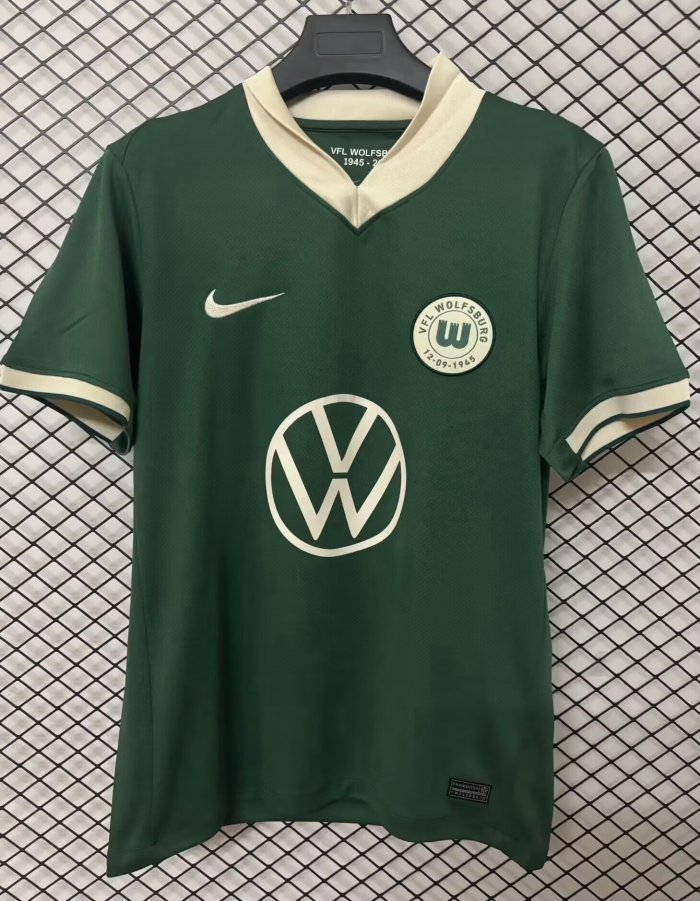 Wolfsburg Souvenir Soccer Jersey 25 26