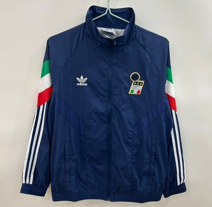 25-26 Italy blue purple Windbreaker Jacket size S-2XL