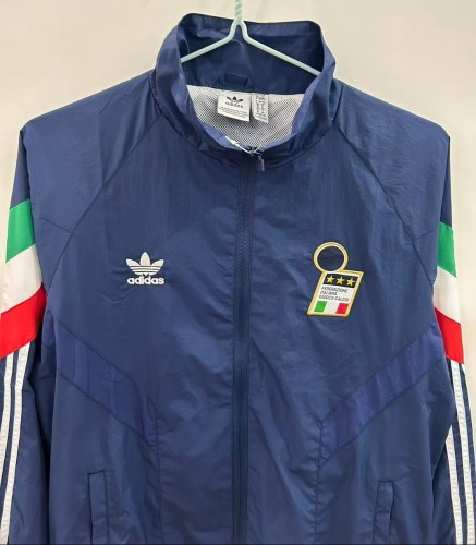 25-26 Italy blue purple Windbreaker Jacket size S-2XL