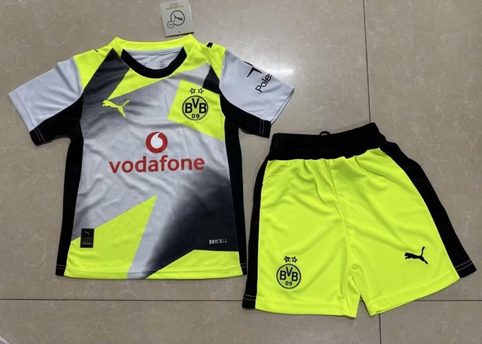 Kids Borussia Dortmund 25-26 3rd Kit BVB