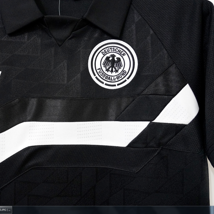 Germany Jersey 1988-90 black away S-XXL