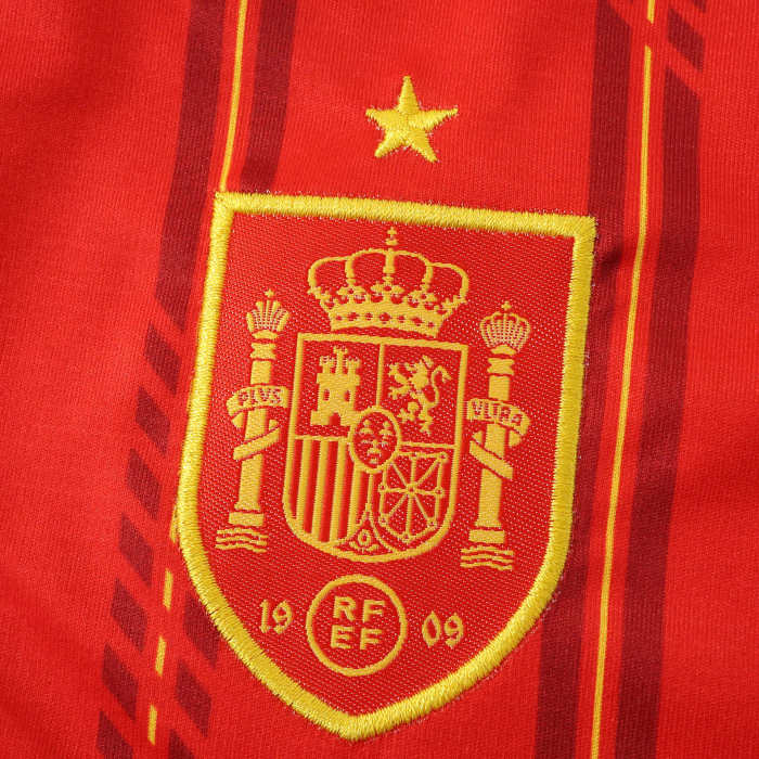 2026 World Cup Spain Home Cropped Jersey