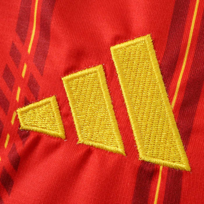 2026 World Cup Spain Home Cropped Jersey