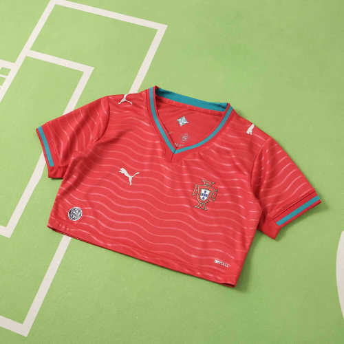 2026 FIFA World Cup Portugal Home Cropped Jersey