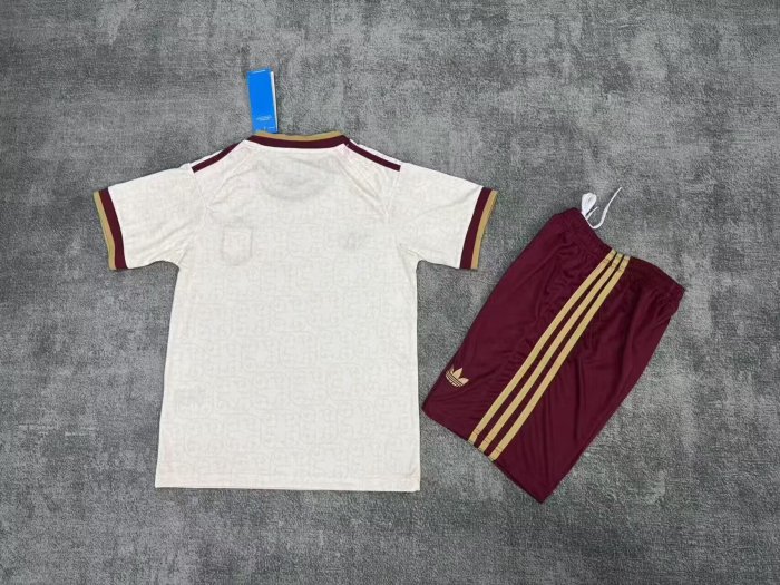 Kids Spain Away Soccer Uniform 2026