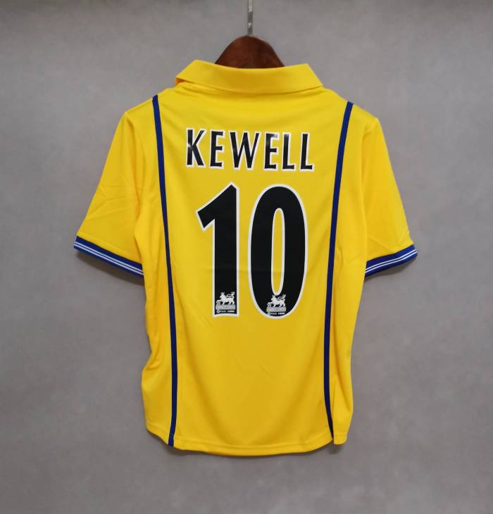 2000-01 Leeds United yellow away