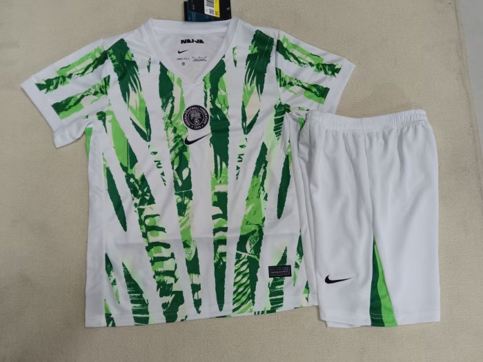 Kids Nigeria Home Soccer Uniform 2025 2026