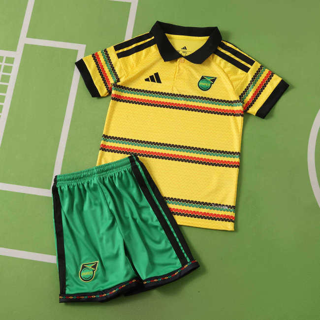 Kids 2026 World Cup Jamaica home  kit