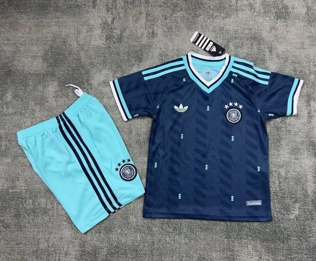Kids Germany Away Soccer Uniform 26 27
