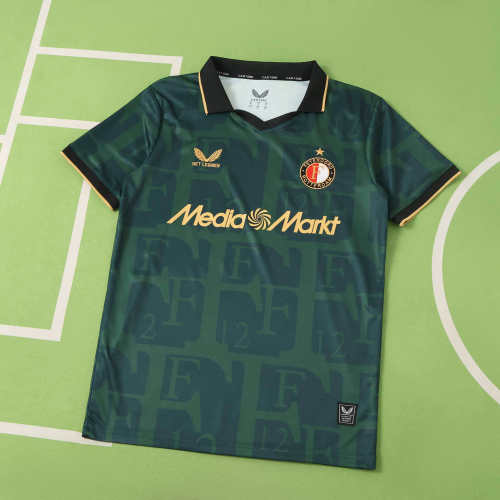 25-26 season Feyenoord Rotterdam fourth Fan version Jersey