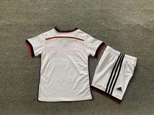 2014 Kids Germany Away Soccer Uniform