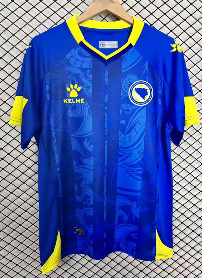Bosnia and Herzegovina Away Soccer Jersey 26 27
