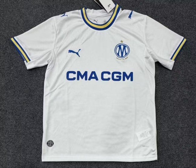 Marseille Home Soccer Jersey 26 27