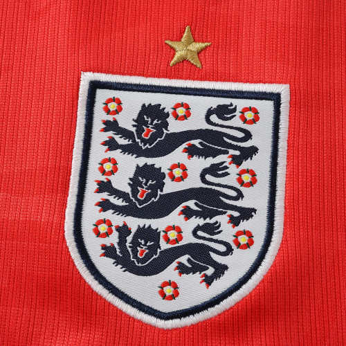 Kids England Away Soccer Uniform 26 27
