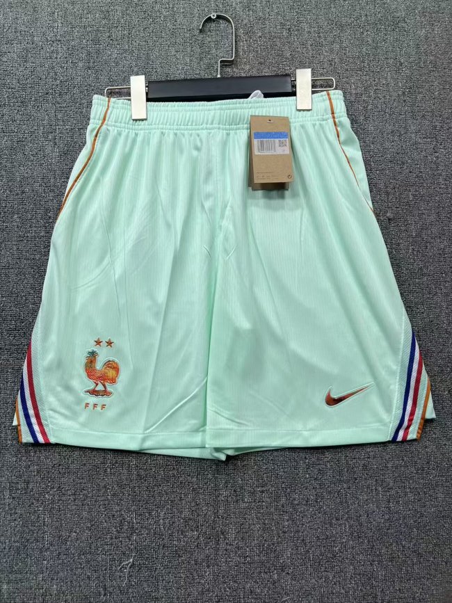 France Home Soccer Shorts 26 27