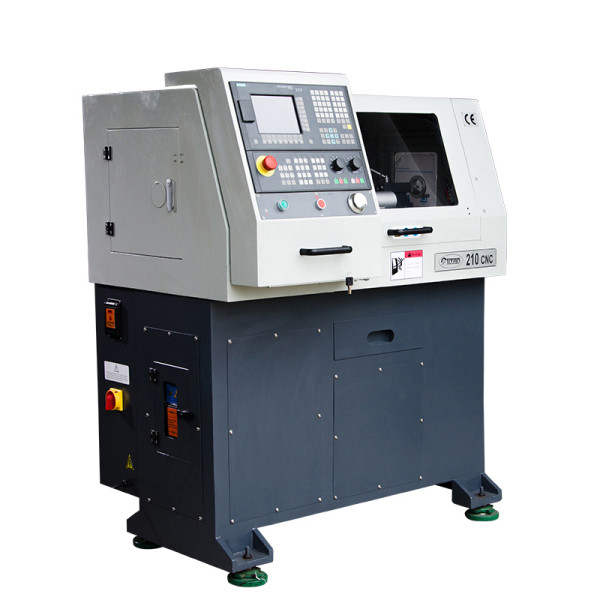 CNC210-CNC Machine Tool Precision Metalworking Mini Bench Lathe