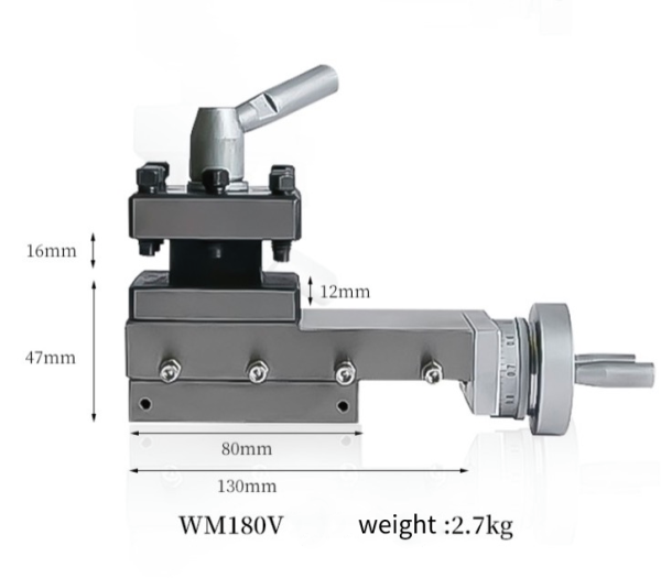 HUISN 180 210 lathe tool post WM180V PL180V/square head lathe accessories