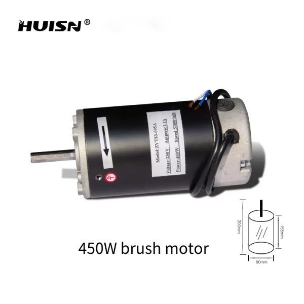 HUISN  technology brush motor machine tool parts lathe parts DC brush motor