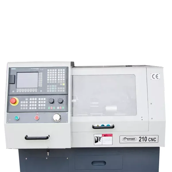 CNC210-CNC Machine Tool Precision Metalworking Mini Bench Lathe
