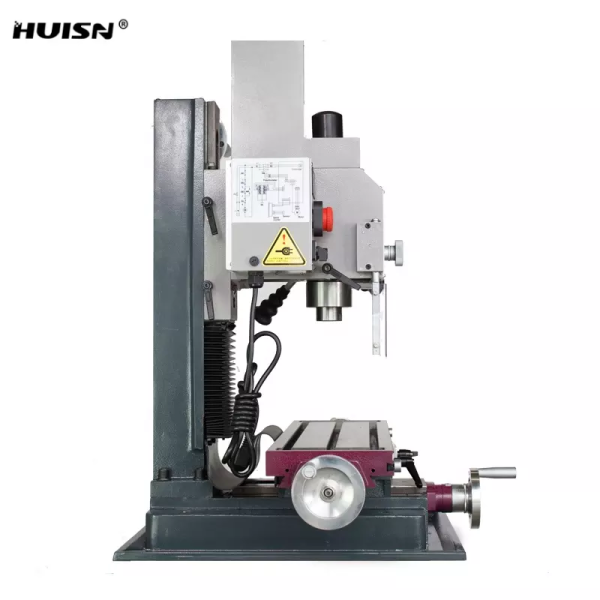 Huisn ZX32G Belt Drive Milling Machine Vertical Small Mini Drilling Machine Milling Machine