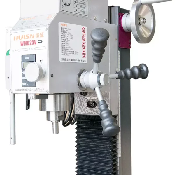 Huisn ZX32G Belt Drive Milling Machine Vertical Small Mini Drilling Machine Milling Machine