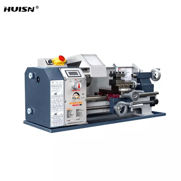 WM210V-G Mini Polishing DIY Use Lathe Adjustable Speed Horizontal Manual Mini Metal Lathe