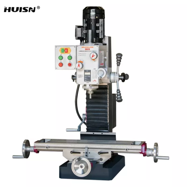 Huisn ZX32G Belt Drive Milling Machine Vertical Small Mini Drilling Machine Milling Machine