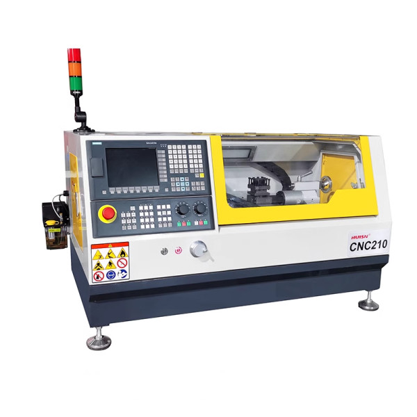 HUISN CNC210 mini cnc lathe machine