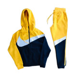 Designer Hooded Hoodies polyester Tracksuits logo print Mens womens Casual Street Leisure Fashion Streetwear Sweatshirt long sleeves coat and pants