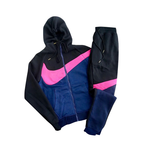 Mens womens designer 2 piece suit Hooded  Hoodies polyester Tracksuits Tracksuit logo print Casual Street Leisure Fashion Streetwear Sweatshirt