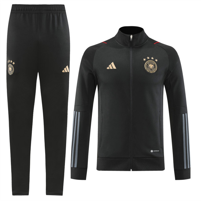 Germany 2022 men world cup nation team tracksuit full zipper winter long sleeve soccer training suit    football sportswear