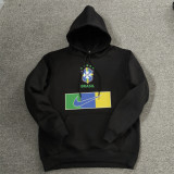 2022 men world cup nation team hooded tracksuit Brazil football sportswear hoodie