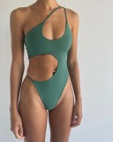 women designer swimwear sexy One-shoulder strap one-piece 3color swimsuit bikini #xcyx0635 swimsuit swimming Hollow beach swimsuits bikinis