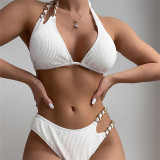 2023 New Fashion Young Girl Hot Sexy White Bikini #xcrfd0626 Beach Wear Two Pieces Set Swimwear Bikinis Womens