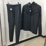 Designer Mens hoodie jacket and long pants multicolor tracksuit set print logo casual sport tech fleece sportswear Loose Street Leisure Fashion hoodies