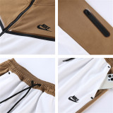 first A best quality Two-Piece Sporty Hooded Tracksuit Logo Print Casual Street Leisure  Hoodie Sweatshirt Football Training Uniform Tracksuits