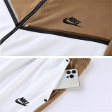 first A best quality Two-Piece Sporty Hooded Tracksuit Logo Print Casual Street Leisure  Hoodie Sweatshirt Football Training Uniform Tracksuits