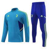 22 23 Serie a club half zip Pullover  and pants two-piece soccer training suit Sportswear  men football Tracksuit