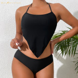 women swimwear designer three-piecce bikini #xcyx0636 sexy Zebra print skirt swimsuit fashion holiday swimming swimsuits