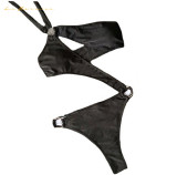 women one piece Hollow designer fashion conjoined bikini #xcrfd0627 sexy swimwear solid color swimsuit swimming