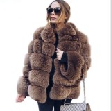 Women Stand Collar Coats Faux Fur Jackets Coat Imitation Fur Coat Solid Multicolor Plus Size 4XL Warm Long Sleeves Wholesale Fluffy Jacket cx04125